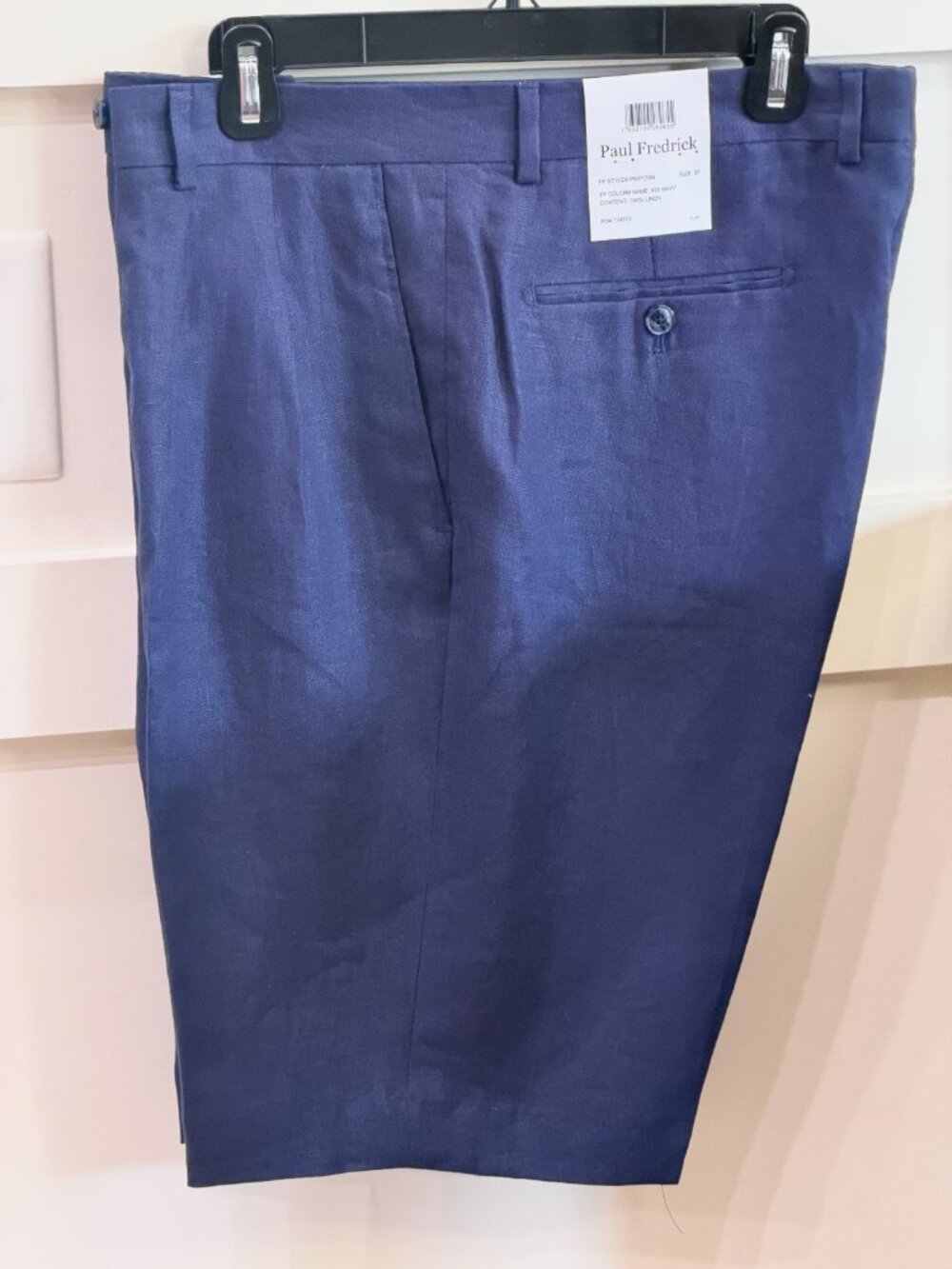 ✨ NWT Paul Fredrick Linen Shorts | Size 37 ✨